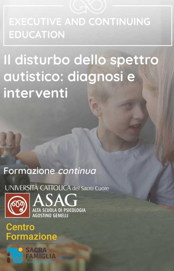 Il disturbo dello spettro autistico: diagnosi e interventi